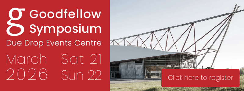 Goodfellow unit symposium programme